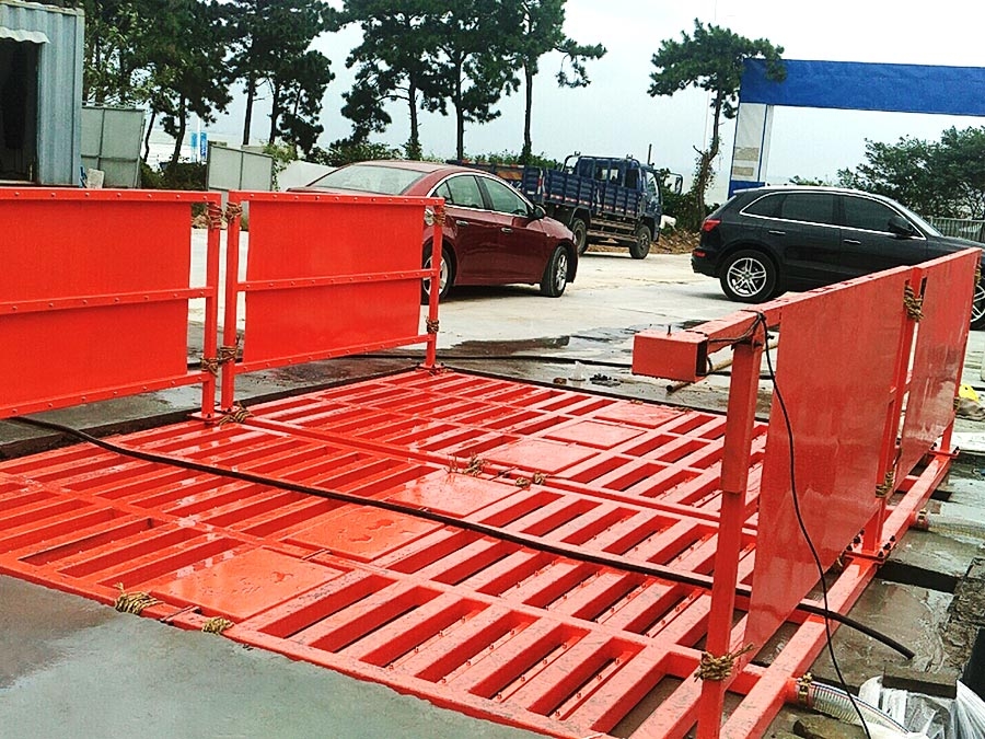 建筑工地洗車機是怎么來安裝的